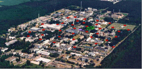 Eksperyment znajduje się na terenie Centrum Badawczego w Karlsruhe (KIT Campus North)